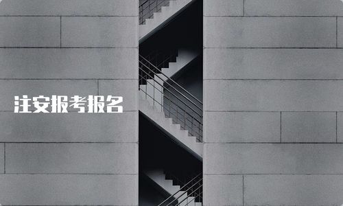 注安報考報名