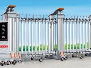圖 北辰區伸縮門安裝廠家 電動伸縮門工作原理 天津建材
